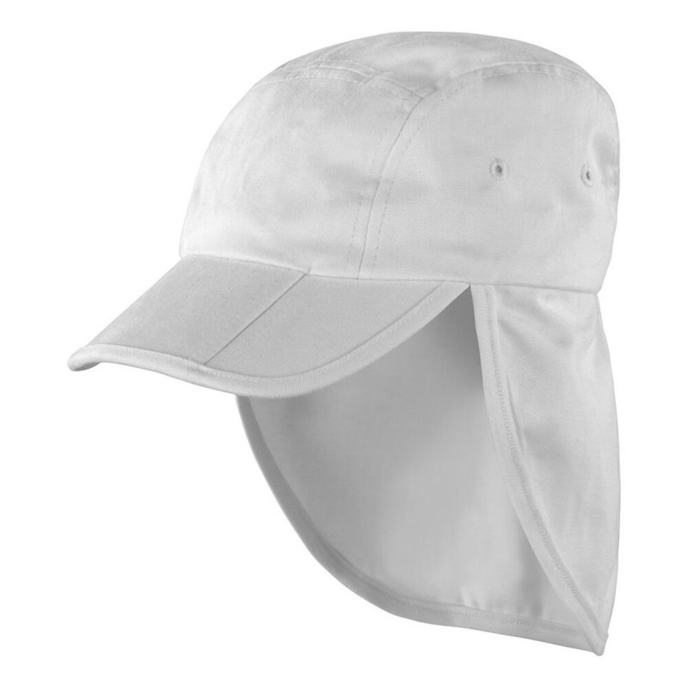Result Headwear Fold Up Legionnaire Hat / White